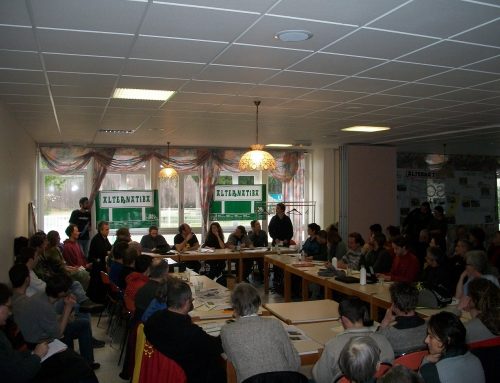 Réunion de la coordination européenne des alternatibas