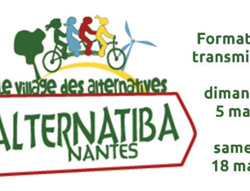 Alternatiba Nantes organise une formation à l’organisation d’événements alternatifs