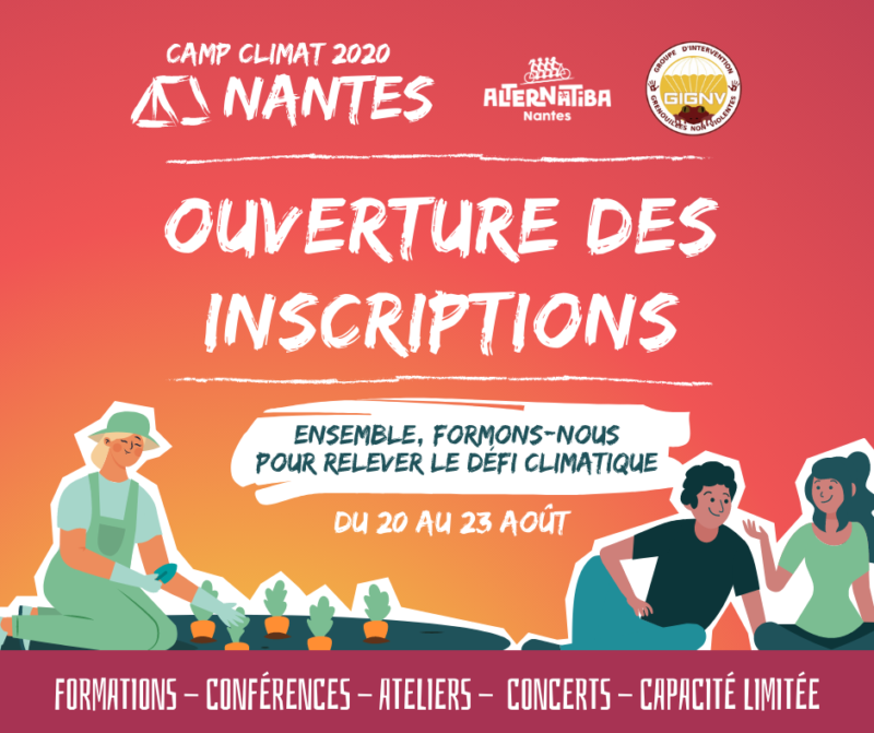 Les Inscriptions Sont Ouvertes ! ⁕ Alternatiba Nantes