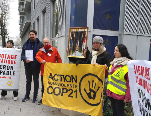 PFUE : Emmanuel Macron mazouté à Nantes pour son bilan climatique