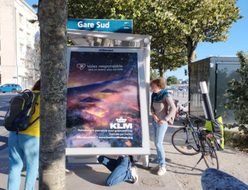 Action contre les publicités du secteur aérien
