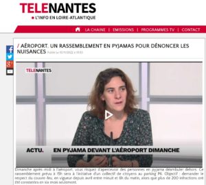 Interview sur Télénantes le 10 novembre 2022