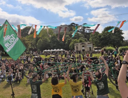Tour Alternatiba aux Dervallières : face au dérèglement climatique, solidarité et justice !