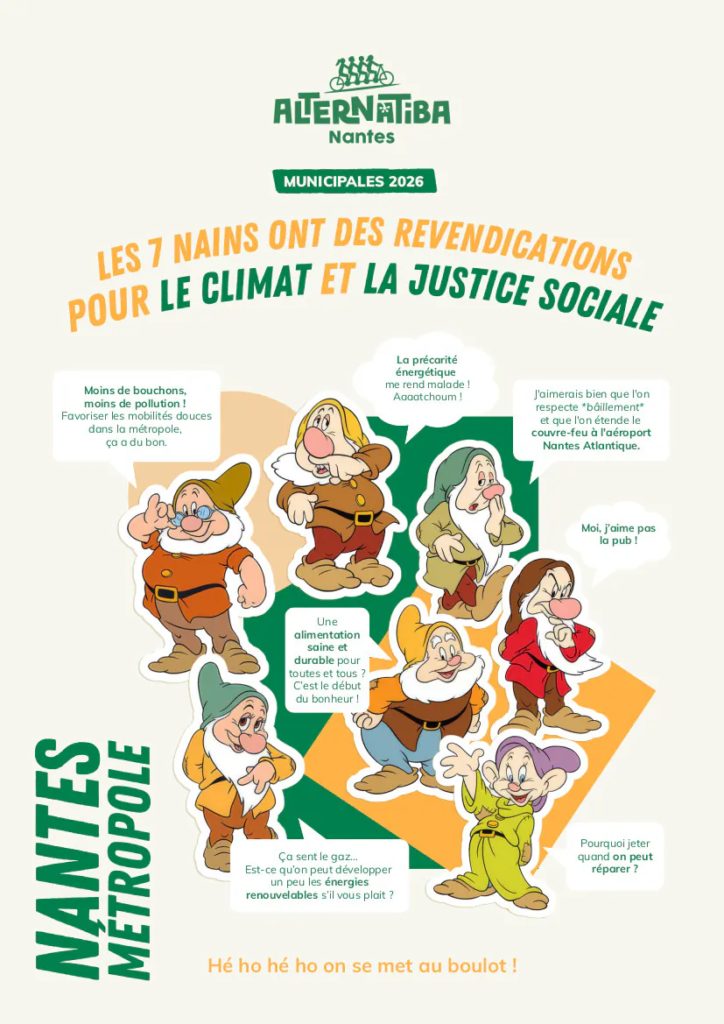 Première page du recueil de proposition pour les Municipales 2026 à Nantes Métropole